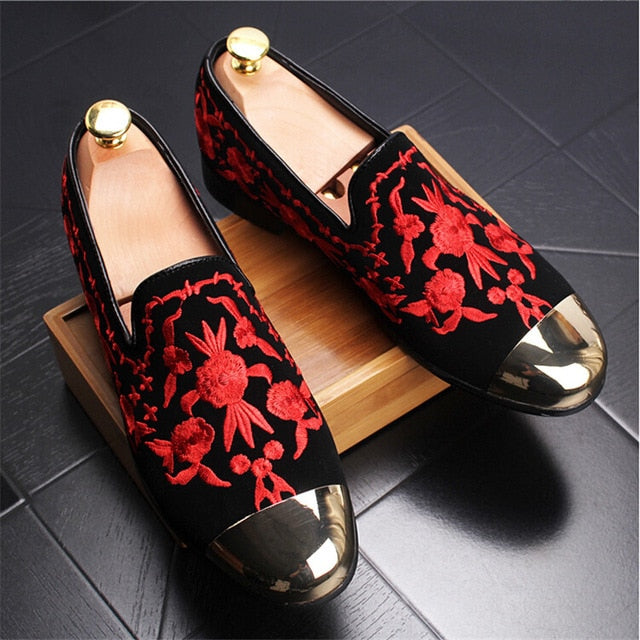 Mbluxy Move chain Men Fashion Suede Leather