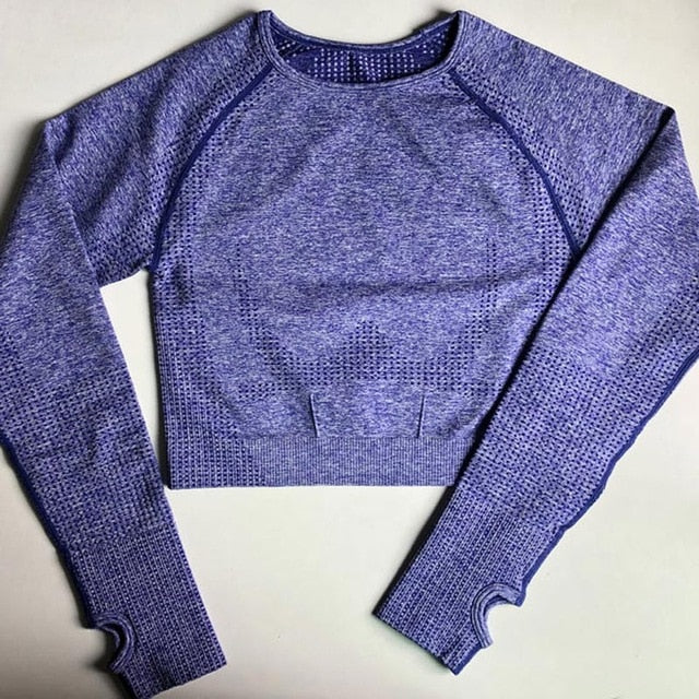 Mbluxy Vital seamless yoga top gym workout