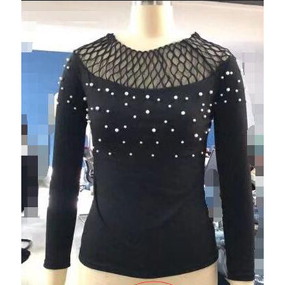 MBluxy Long Sleeve Women T-shirt