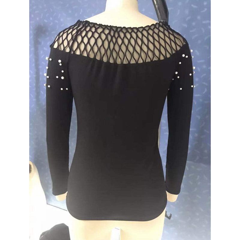 MBluxy Long Sleeve Women T-shirt