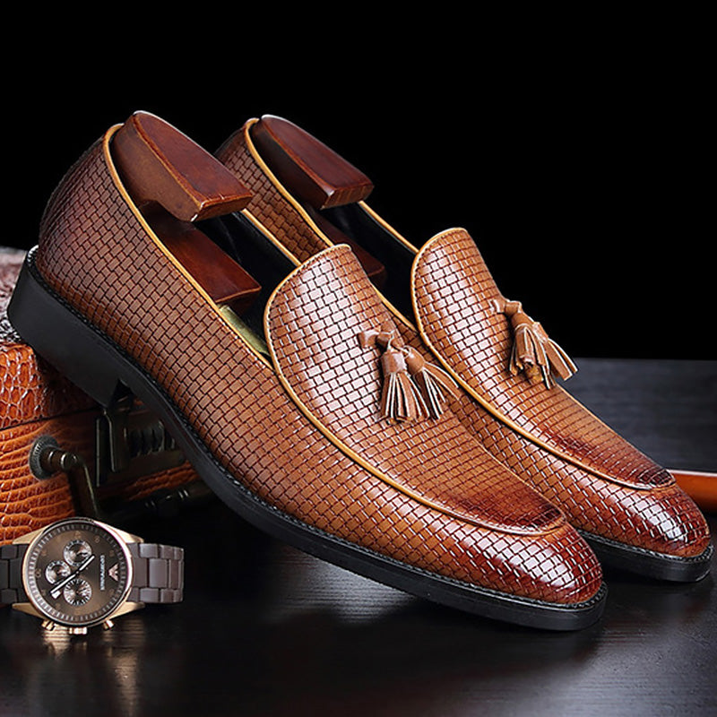 Mbluxy Casual Shoes Men Leather Fashion