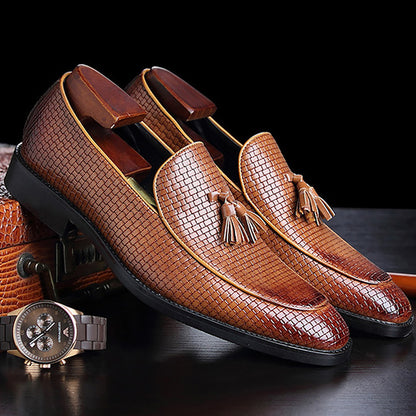 Mbluxy Casual Shoes Men Leather Fashion