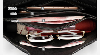 Mbluxy new leather women clutch bag