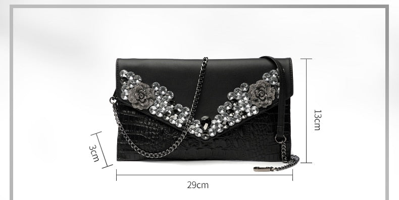 Mbluxy new leather women clutch bag