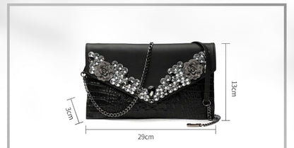 Mbluxy new leather women clutch bag
