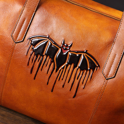 Mbluxy Genuine Leather men's handbags casual