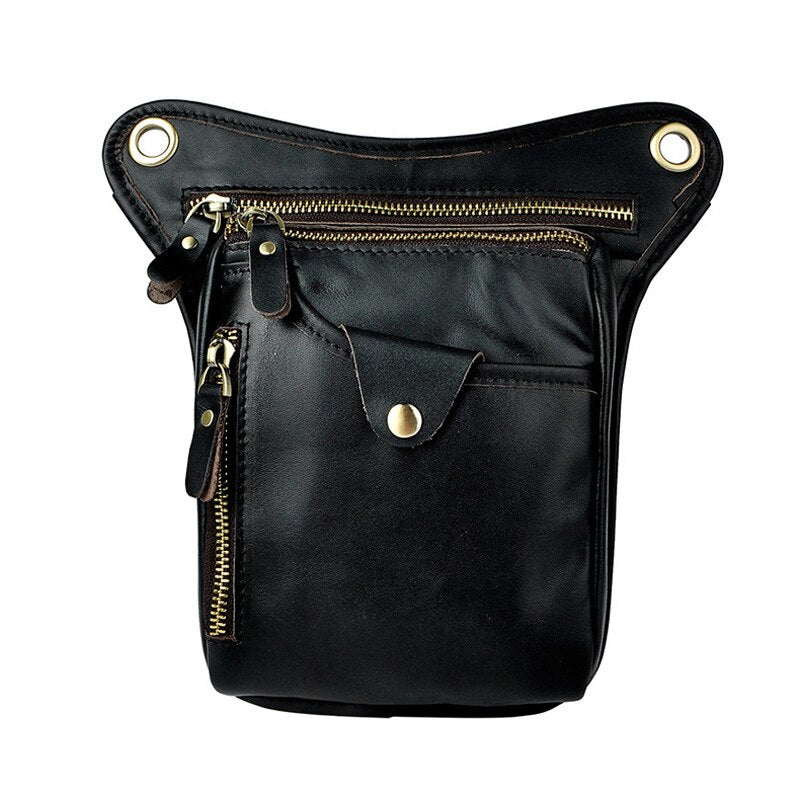 Mbluxy Men's Shoulder Bag Leather