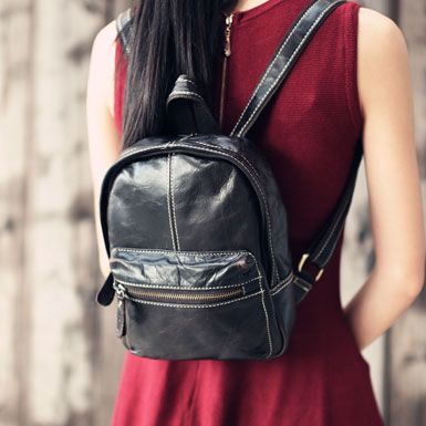 Mbluxy Women mini shoulder bag genuine leather bag