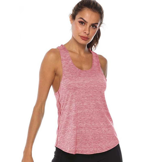 Mbluxy Sleeveless Racer back Yoga Vest Sport Singlet Women Athletic
