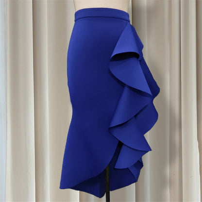 Mbluxy Women Skirt High Waist