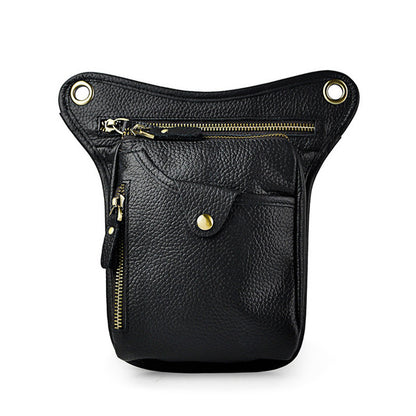 Mbluxy Men's Shoulder Bag Leather