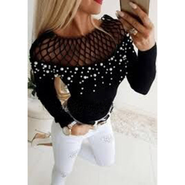 MBluxy Long Sleeve Women T-shirt