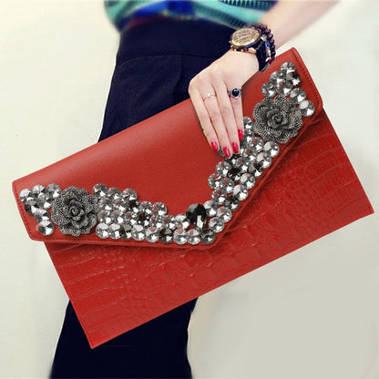 Mbluxy new leather women clutch bag