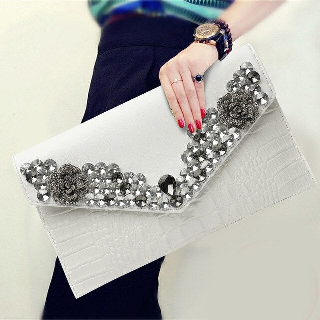 Mbluxy new leather women clutch bag